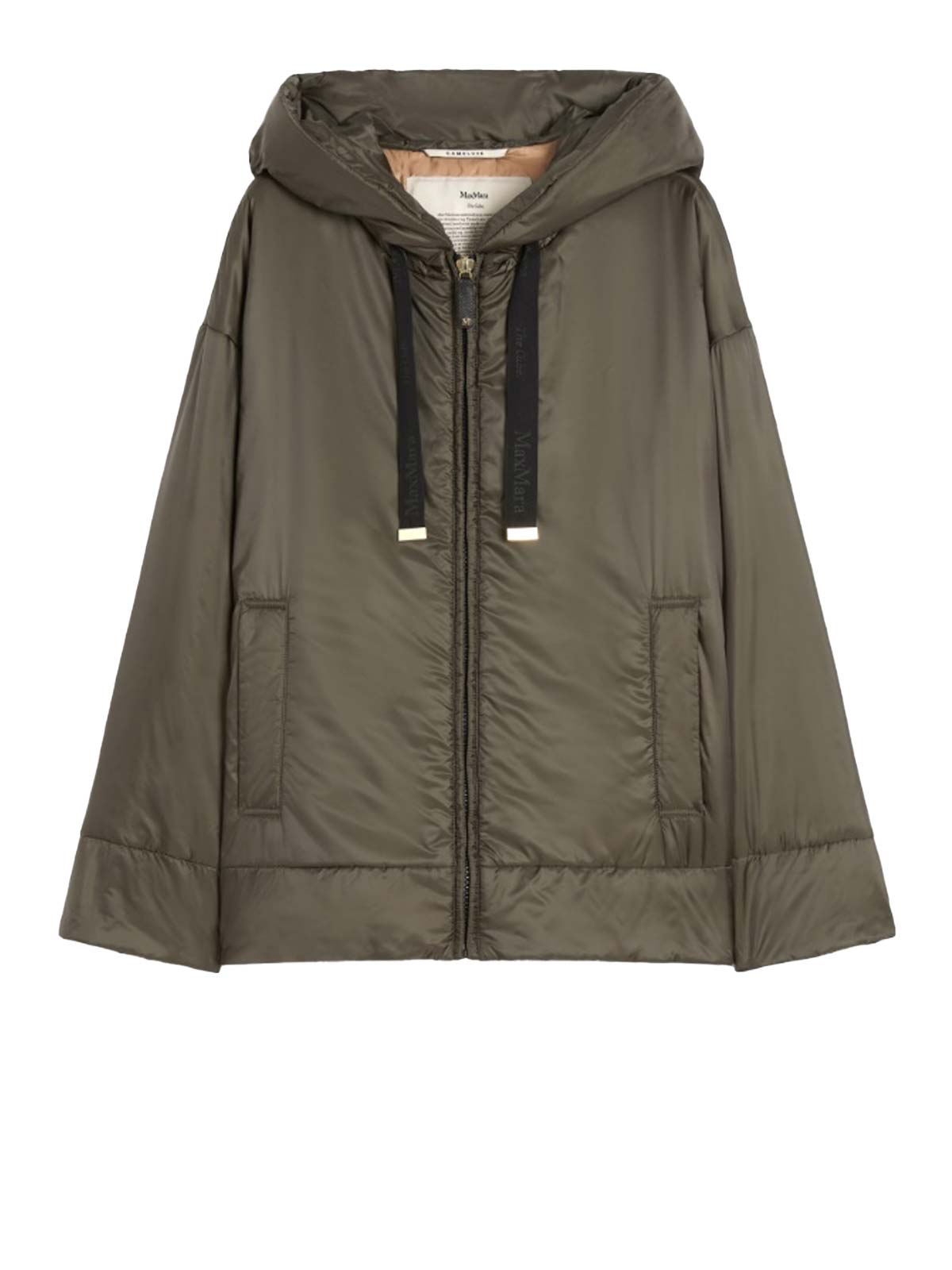 ブルゾン Mm The Cube Dark Grey Polyester Daria Padded Jacket Max Mara The Cube Daria gray jacket | Quaranta Boutique Max